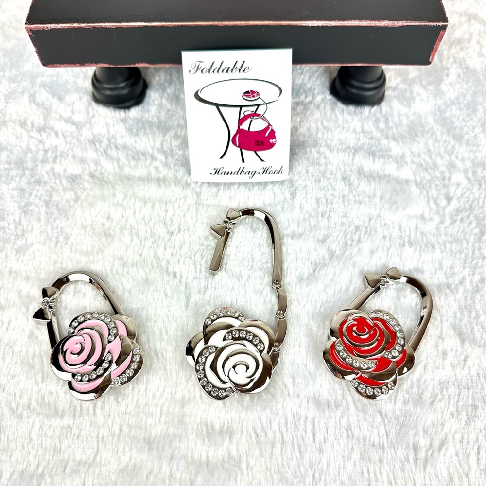 Handbag holder Camilla flower